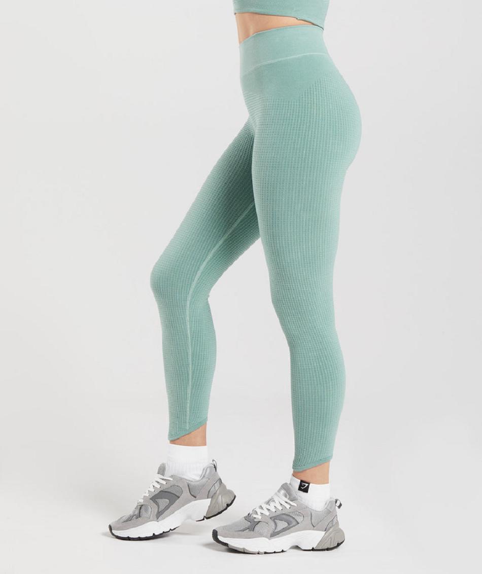 Gymshark Pause Seamless Ženske Tajice Plave | HR 4043MQZ